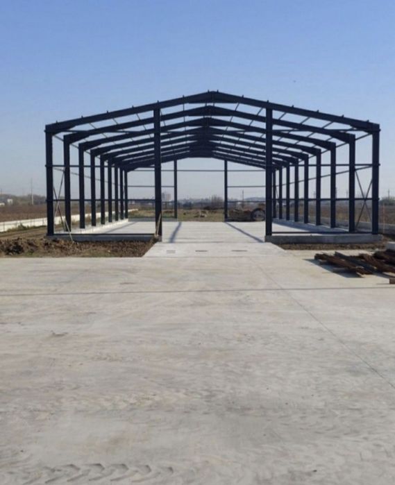 Vand si construiesc o gama larga de hale sau structuri metalice noi ne