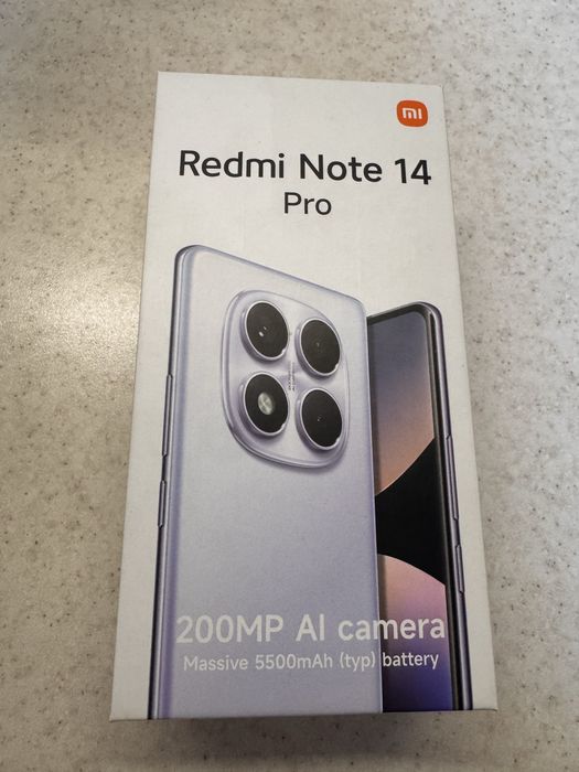 Смартфон Xiaomi Redmi Note 14 Pro 8 ГБ/256 ГБ черный