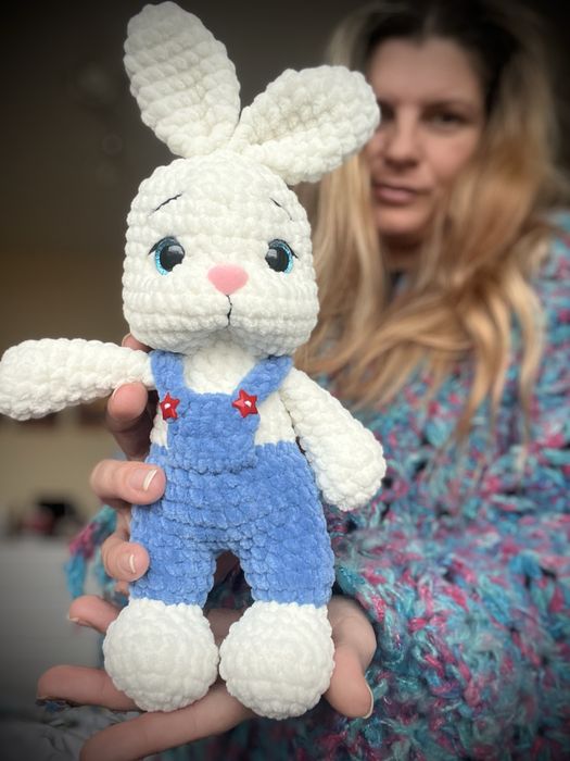 Ръчно изработено зайче