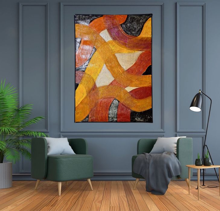 Интерьерные картины ручной работы из акрила, эксклюзивные.