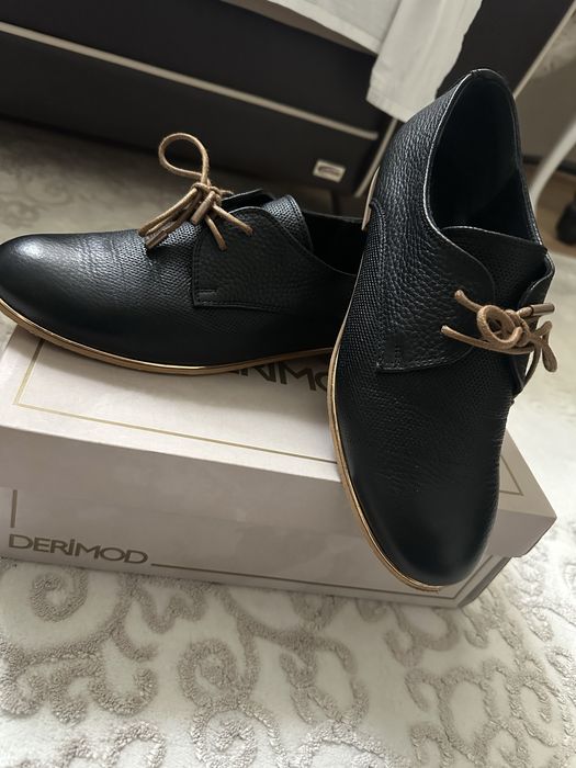 Дамски обувки от естествена кожа DerimoD