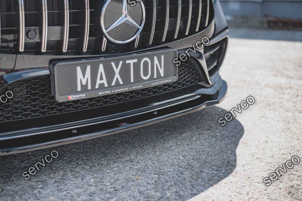 Prelungire fata Mercedes CLS C257 AMG-Line 2018- v2 Maxton Design