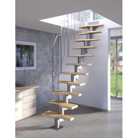 Вътрешно метално стълбище | Модулно стълбище | Стълба за етаж