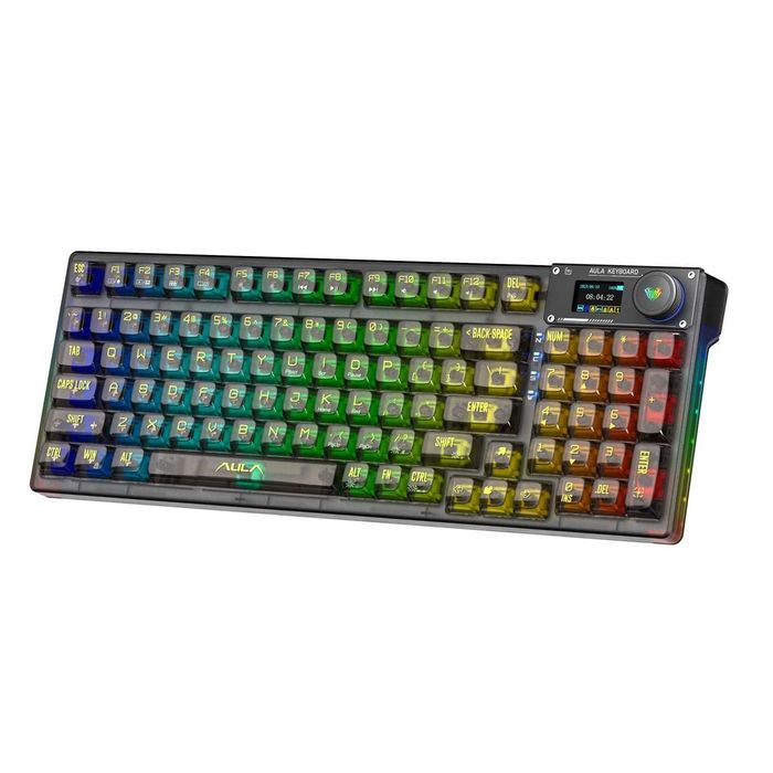 Клавиатура Aula F98 Pro Кастомная 100% оригинал 3вида подключения