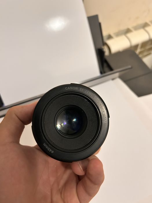 Объектив на Canon 50mm