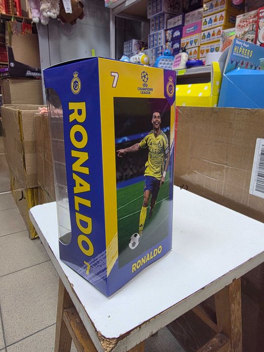 Фигурка играчка за дете Роналдо Ал Насър Жълт Cr7 + детски Екип кристиано роналдо