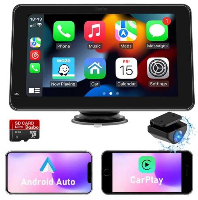 Navigatie Auto Multimedia Universarala, Carplay Display 7 | 10 inch