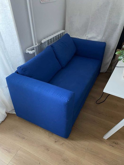 IKEA SKÖNABÄCK 2-seat Sofa Bed – Blue