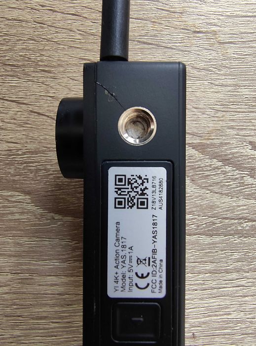 Camera Yi 4k, mici defecte