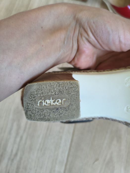 Sandale superbe piele Rieker, 37