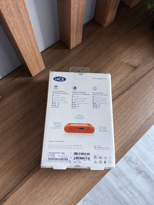 HDD Lacie Rugged Mini 2TB - Nou - Sigilat