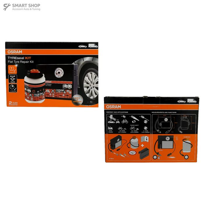 Set reparatie pneuri OSRAM TYREseal KIT OTSK4