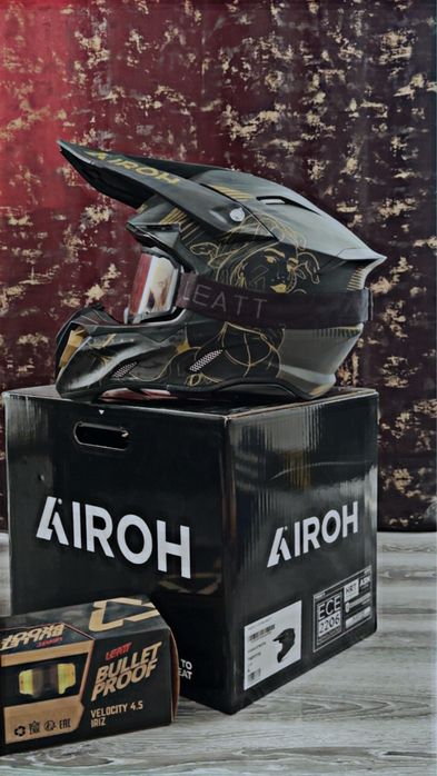 Airoh Twist 3 cu ochelari Leatt