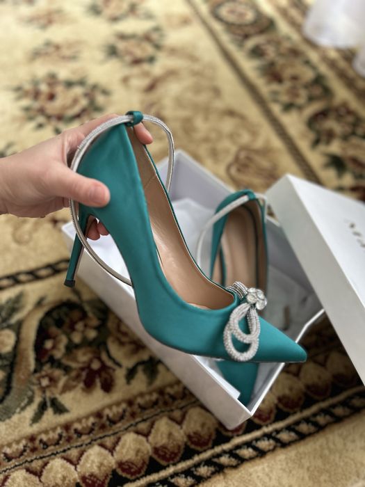 Новые туфли, в бирюзовом цвете