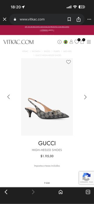 Pantofi stiletto Gucci Slingback cu Horsebit
