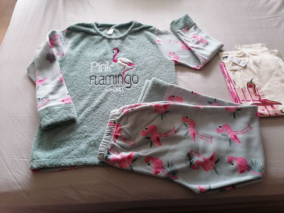 Дамски пижами, размер Л, нови