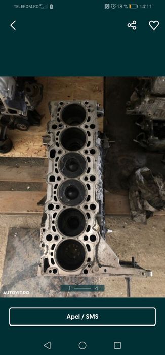 Bloc motor bmw x5 e70 m57 3.0d ambielat m57tue2 3000cmc x5 x6