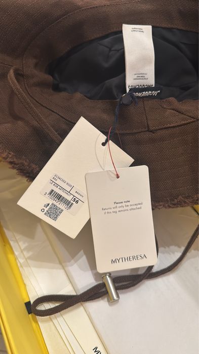 Jacquemus bucket шапка