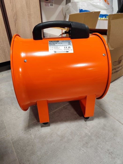 Vevor строителен вентилатор за отвеждане на прах