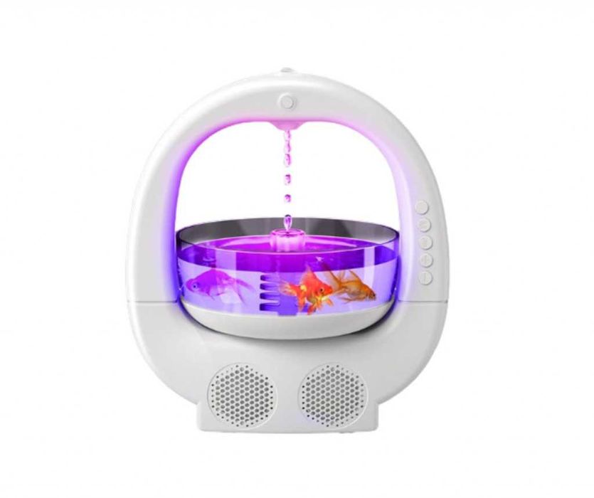 Антигравитационен овлажнител за въздух "Аквариум", с Bluetooth
