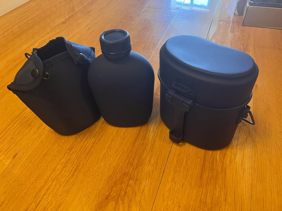 Продам НОВЫЙ котелок с фляжкой 2 в 1!
