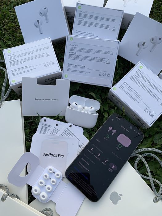Caști AirPods Pro 3 ANC 2025-Noi Sigilate+Cadou