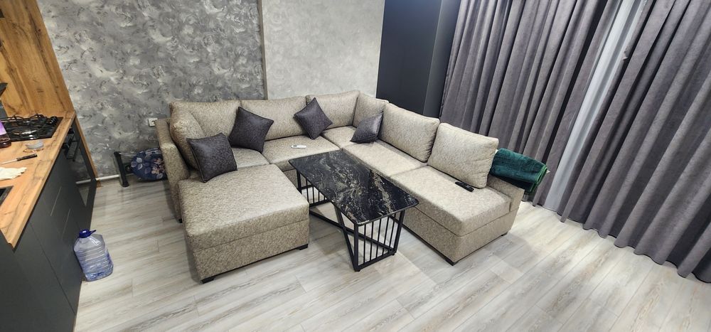 Журнальный столик (Камень) лофт Jurnalniy stol usti Toshdan loft 120×6