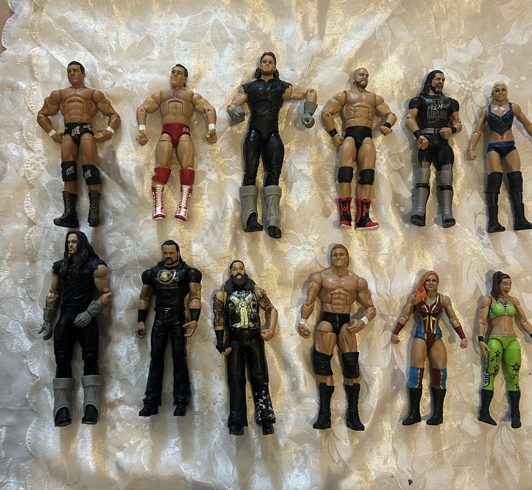 Figurine wwe wrestling