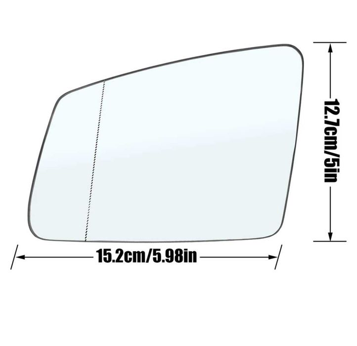 Стъкла за огледалата с подгрев за Мерцедес Е класа W212 W204 Mercedes