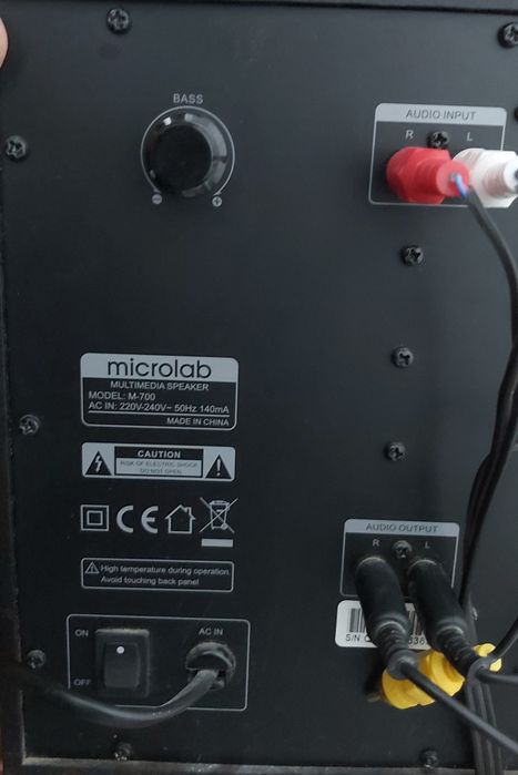 Сабвуфер колонка Microlab 1- m700 sabbufer kolonka 2 - F&D саббуфер