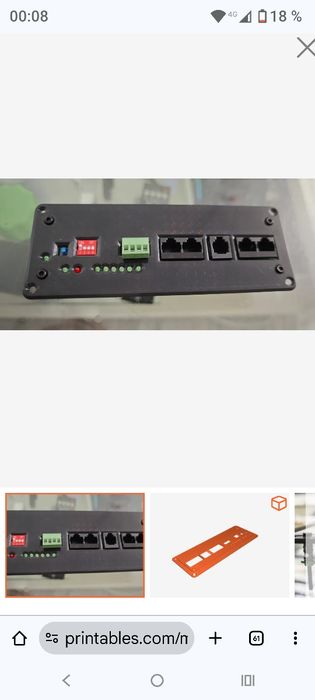 Suporti JK BMS Comunicatie si suporti sina DIN pentru releele Shelly R