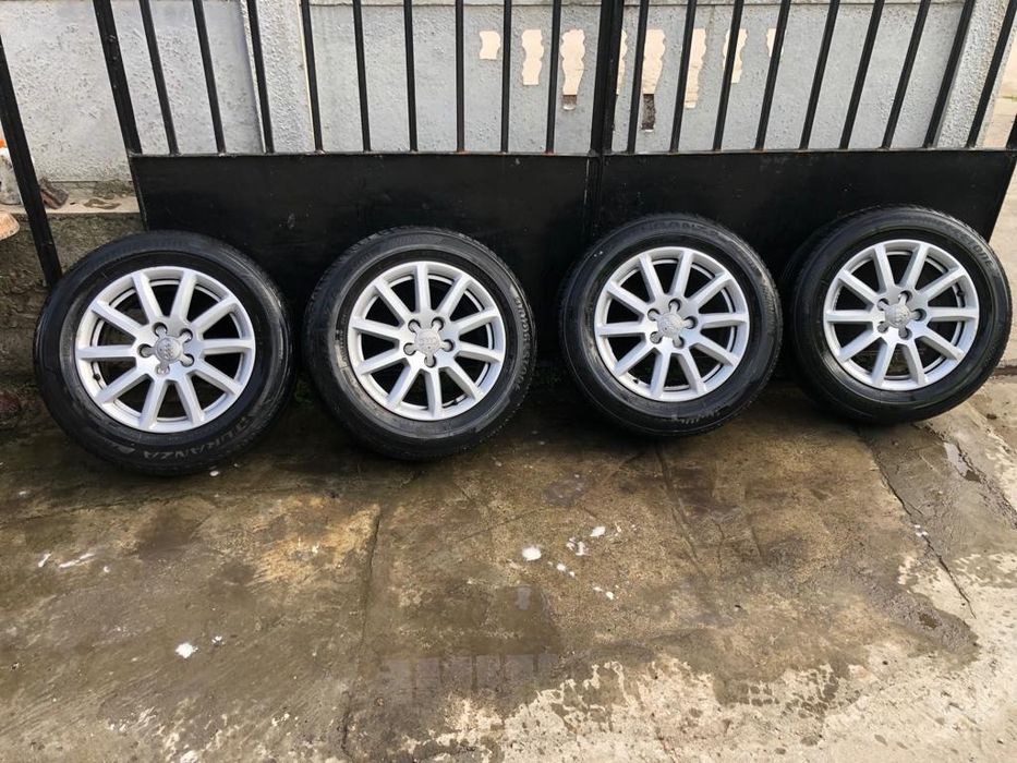 Джанти с гуми за ауди а 4