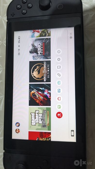 Продам прошитую Nintendo switch v1