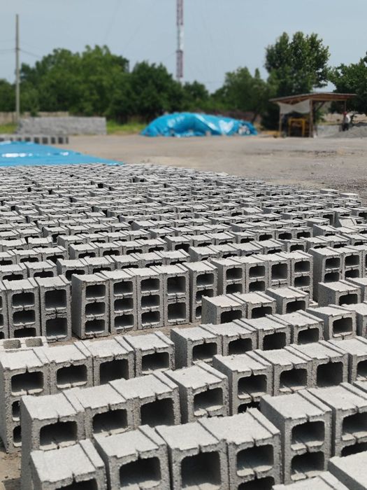 Optom narxda  rangli hamda rangsiz shlakoblok va tumba maxsulotlari