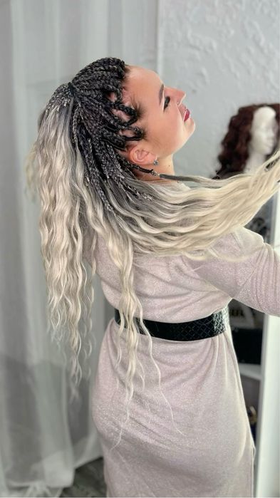 Афролоконы, Д.Е Косы , Сенегалки