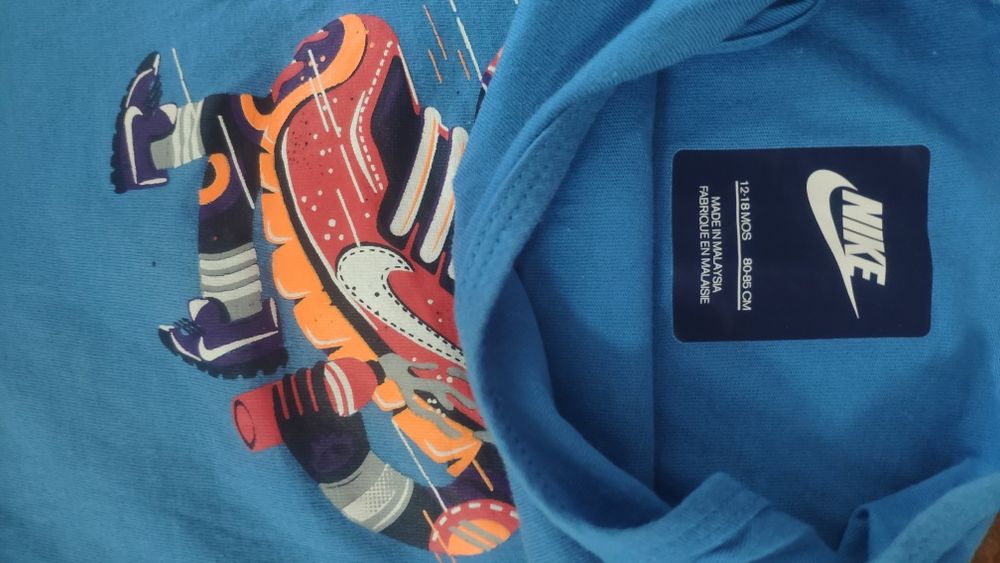 Детски блузки с къс ръкав Nike