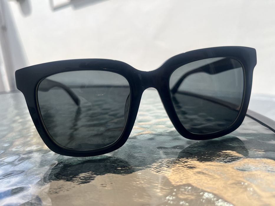 Karl Lagerfeld. Ochelari de soare patrati, negru stins, 55-22-140, KL790SK