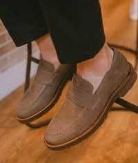 Pantofi loafer 43 43.5 44 de lux Hackett London piele naturala nappa