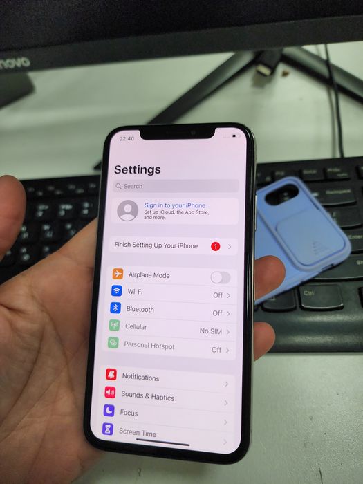 Iphone X LL/A 256GB AKK 75% Ideal Zavod Srochna