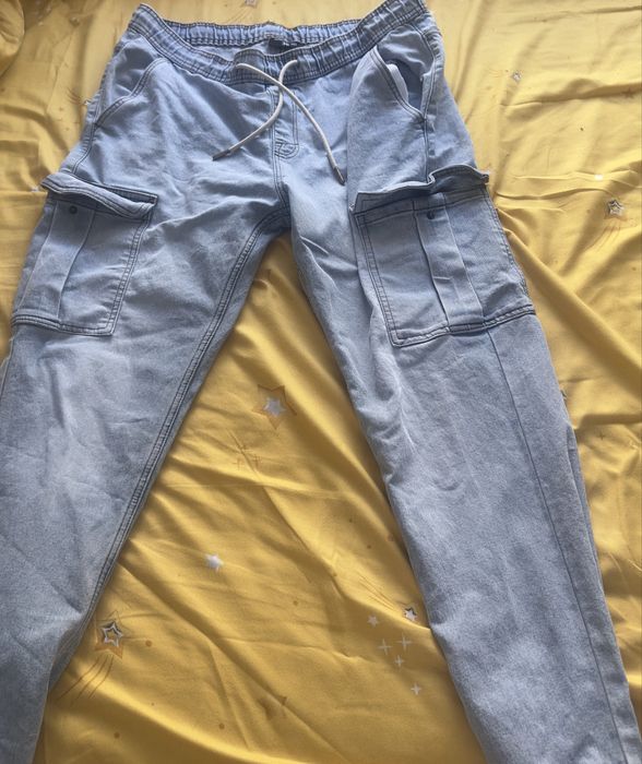 Blugi cargo jogger