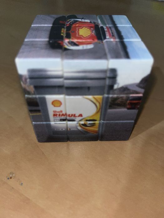 Кубик рубик 3 на 3 с рисунками компании “Shell”