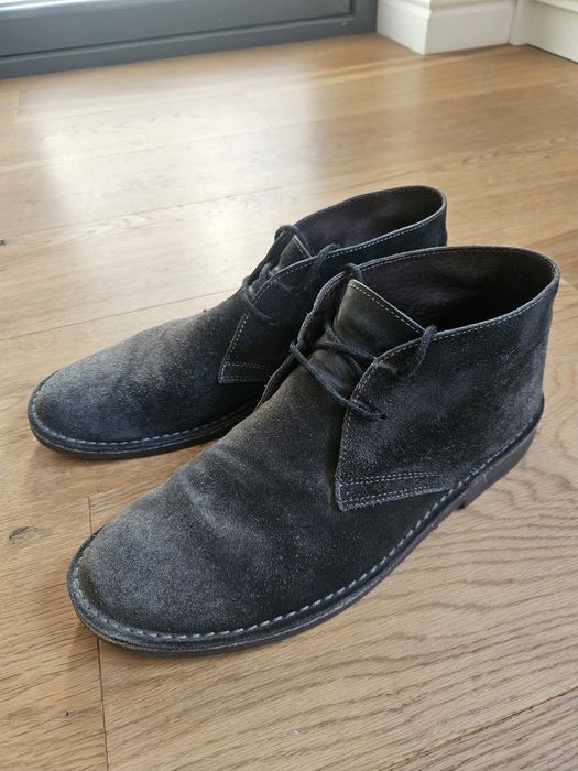 Ghete piele intoarsa masura 43