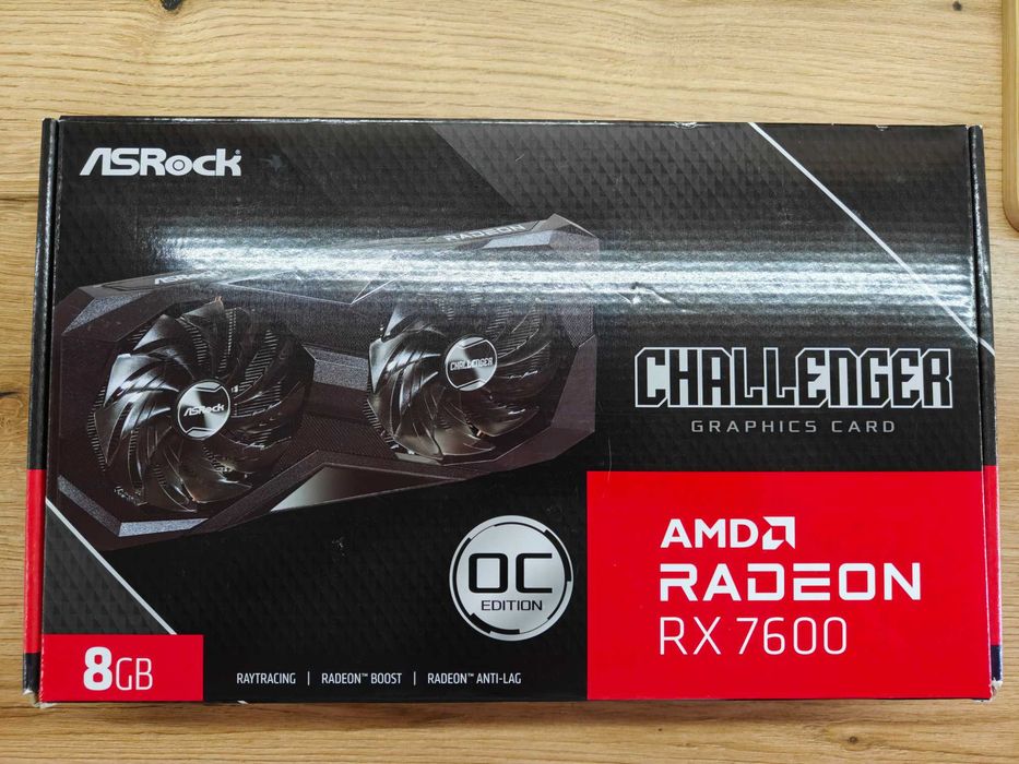 AMD Radeon 7600 8GB ASRock Challenger