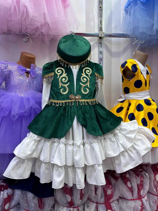 Национальный костюм для девочек Наурыз 2026