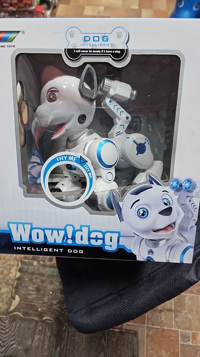 Интерактивная собака-робот Дружок