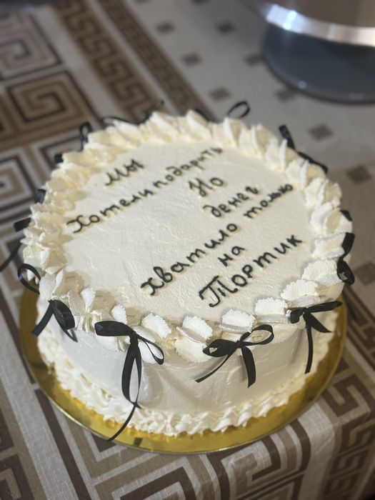 Торты на заказ из натуральных продуктов