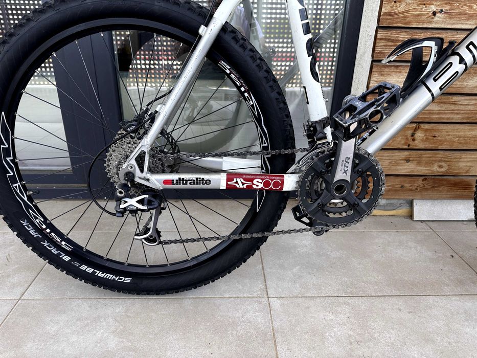 BMC Team Elite Bike XC - Shimano XTR + XT complet - RockShox Reba Race roți Mavic disc aluminiu,  Swiss mărime L, ușor rapid stare impecabilă