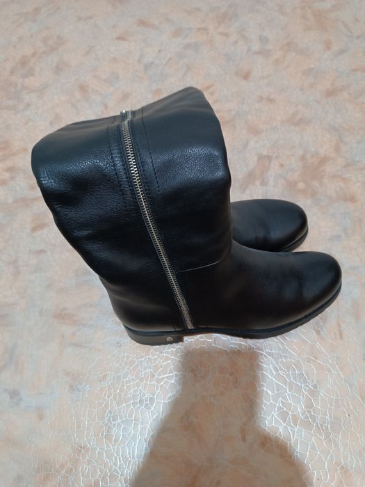 Сапоги Европейка коженные