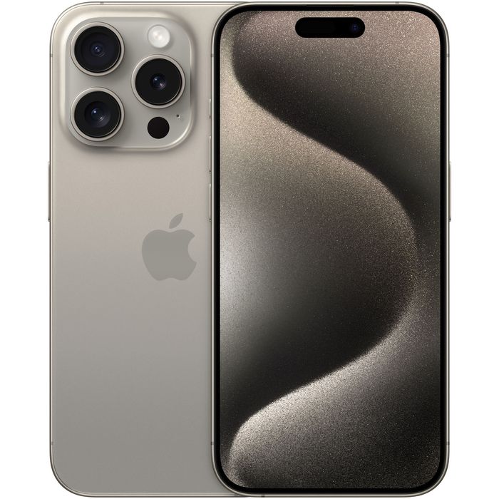 Телефон Iphone 15 pro max 512gb natural titan