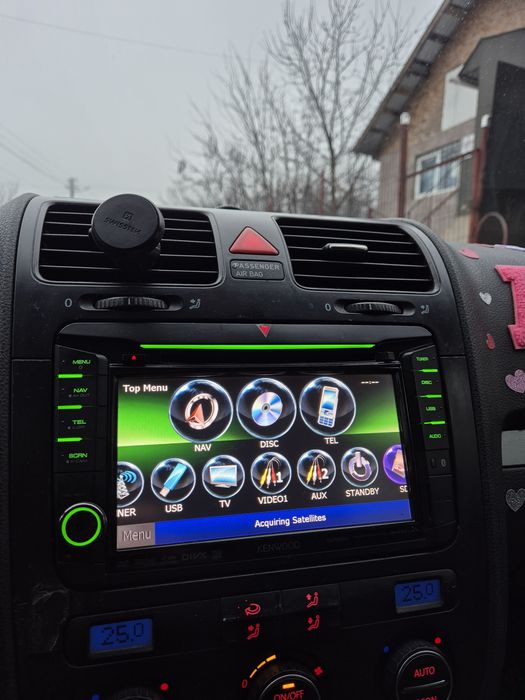 Navigatie kenwood dnx521vbt compatibilă pentru jetta mk5, golf 5 si Passat b6